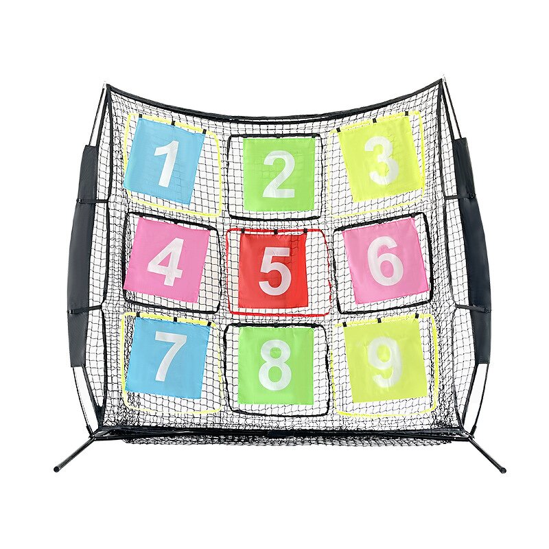 Portable Pitcher Training Net Manufacturer - 9 Holes Accuracy Net
