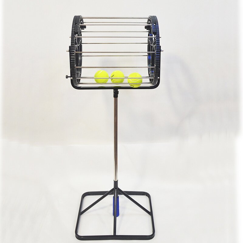 Tennis Ball Hopper Picker Manufacturer - Portable Cart with Wheels