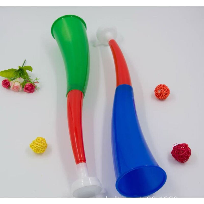 Customized Football Trumpet Manufacturer - 3-section Plastic Cheering Horn