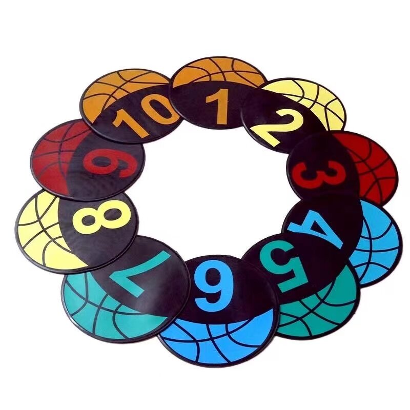 Anti-Slip Sports Markers Manufacturer - 9 Inch Floor Training Discs