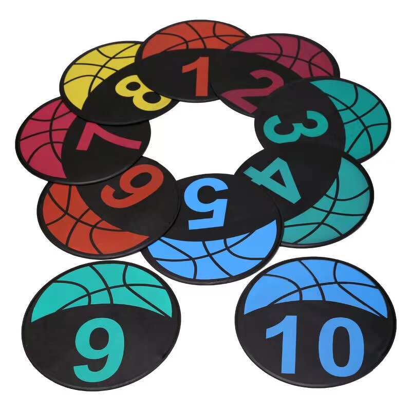 Anti-Slip Sports Markers Manufacturer - 9 Inch Floor Training Discs