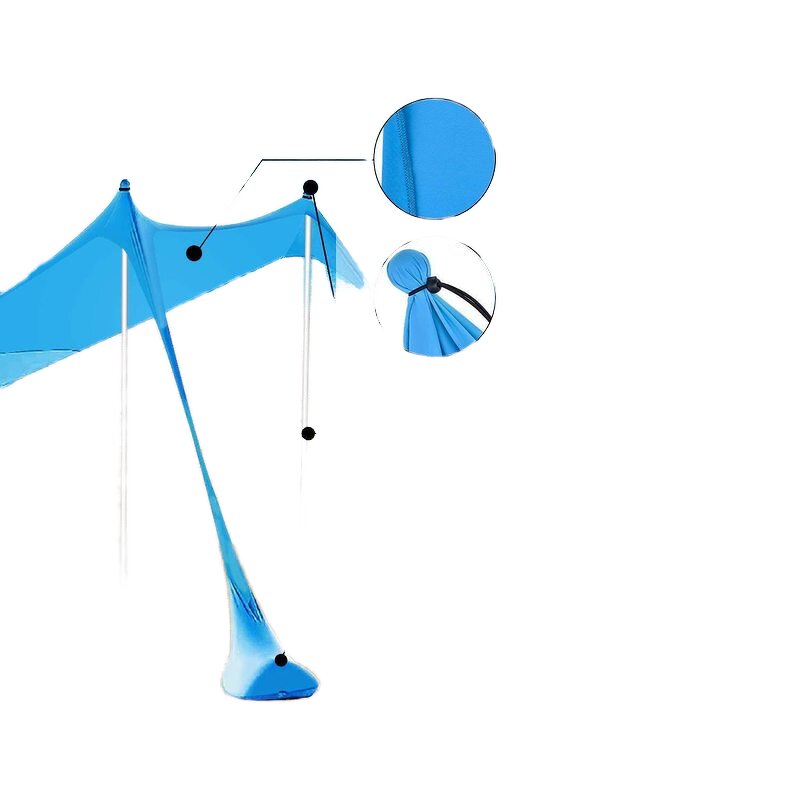 Waterproof Beach Sun Shelter Manufacturer - UV Protection Easy Setup