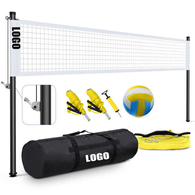 Custom Logo Beach Volleyball Net Set Manufacturer