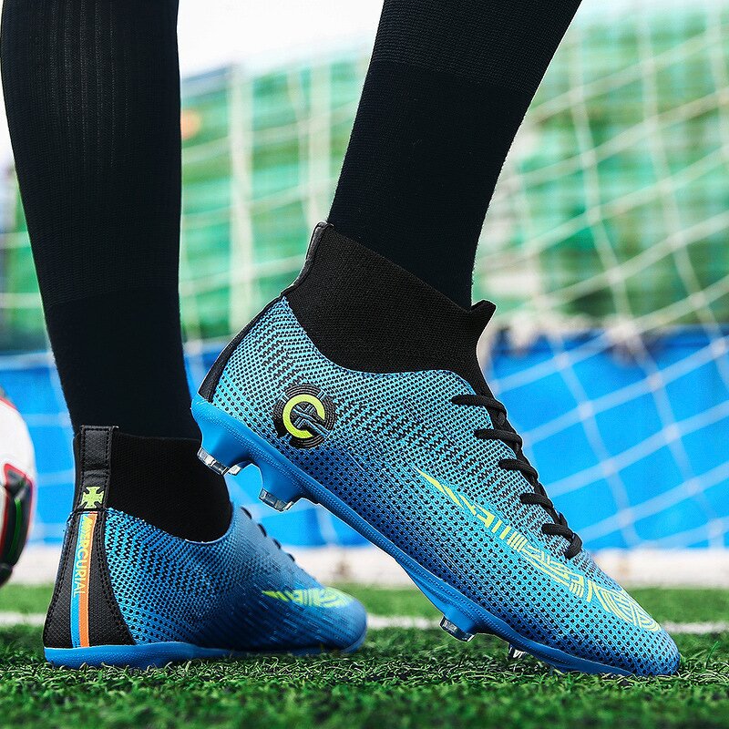 Genuine Leather Football Boots Manufacturer - Rubber Star Impact Shoes