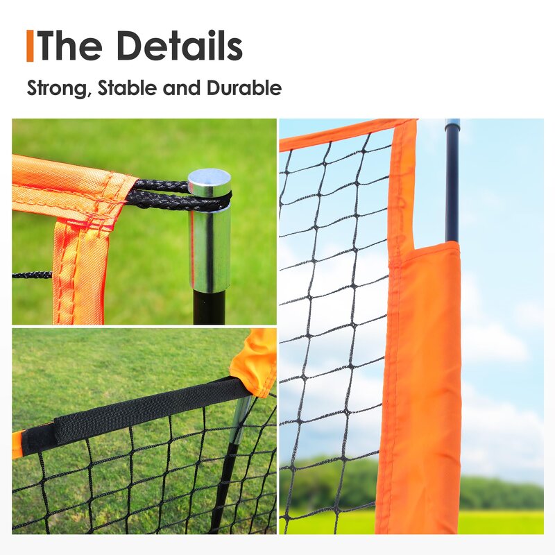 Portable Baseball Batting Screen Manufacturer - L-Shape 7x7ft