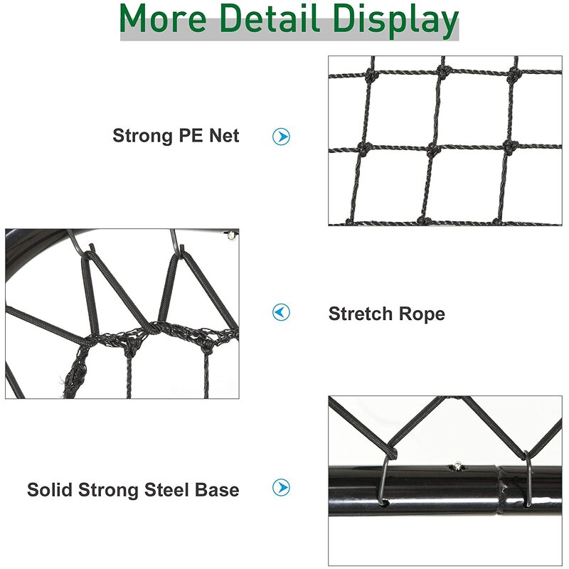 Soccer Rebounder Goal Manufacturer - Foldable Adjustable Frame