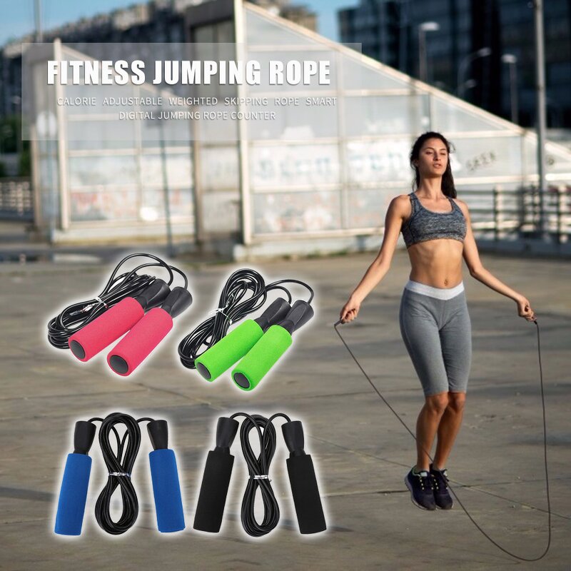 Adjustable Jump Rope with Counter Manufacturer - Sponge Handle Skipping