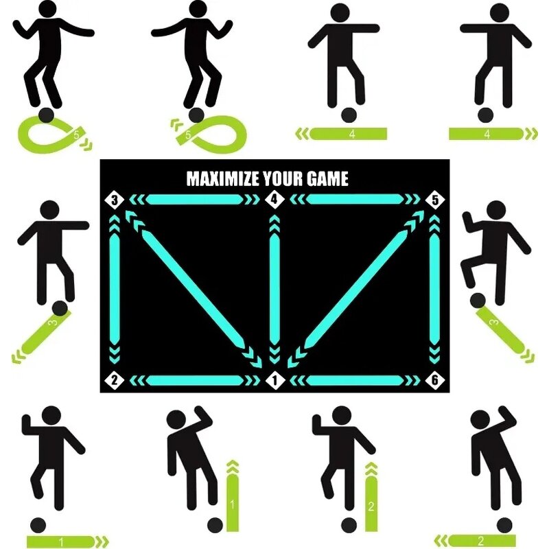 Football Foot Training Mat Manufacturer - Non-slip Shock Absorption