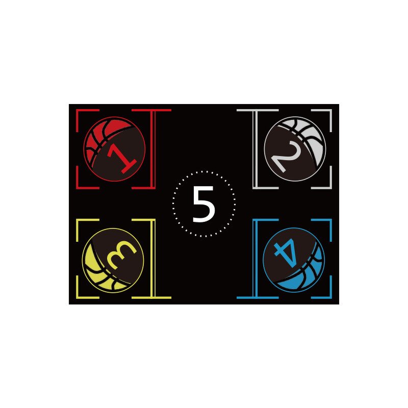 Basketball Dribble Training Mat Manufacturer - Silent Footwork Mat