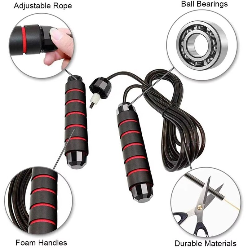 Customized Kids Jump Rope Manufacturer - Adjustable Plastic Handle PVC