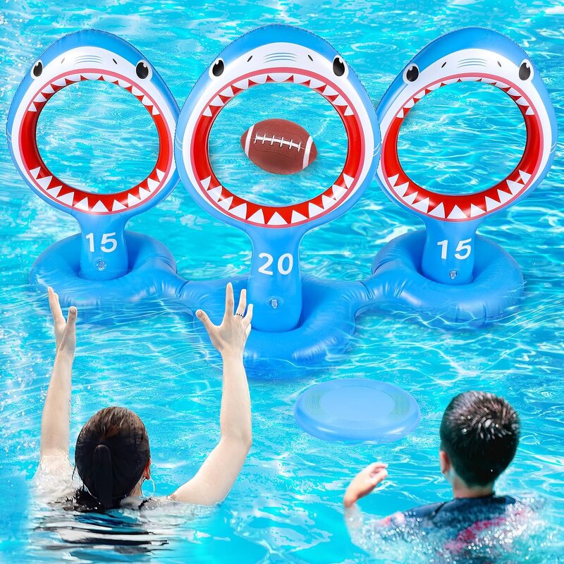 Inflatable Ring Toss Game Manufacturer - Kids Shark Pool Toy
