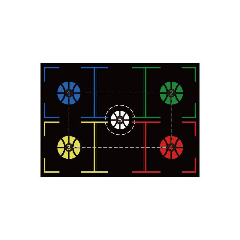 Basketball Dribble Training Mat Manufacturer - Silent Footwork Mat