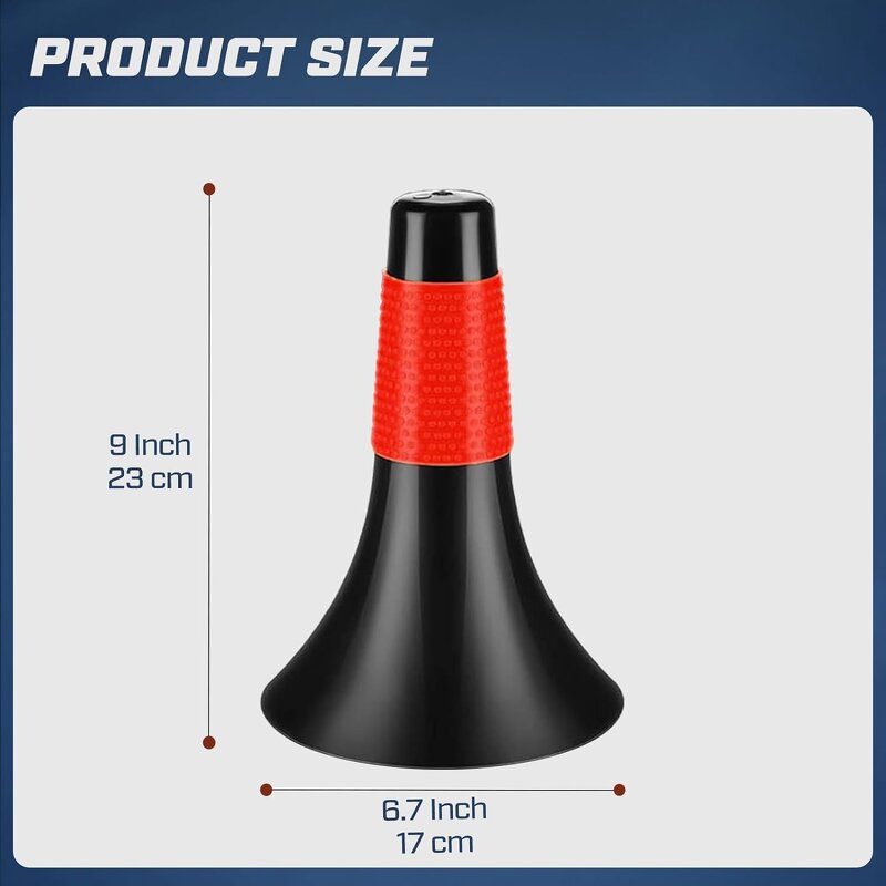Marker Cones with Grip Manufacturer - 9 Inch Sports Training Cones
