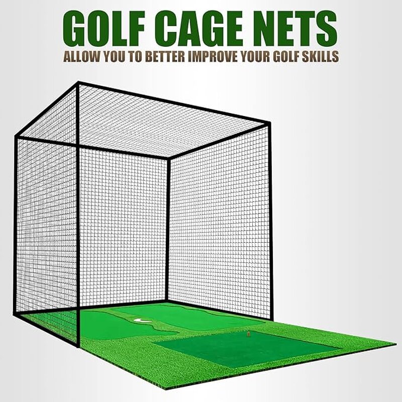 Golf Practice Net Manufacturer - 10x10x10ft Batting Cage