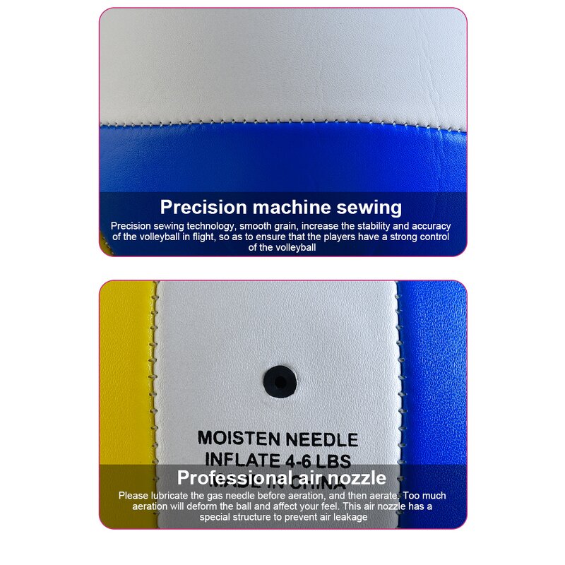 PU Beach Soccer Volleyball Manufacturer - Official Size & Weight