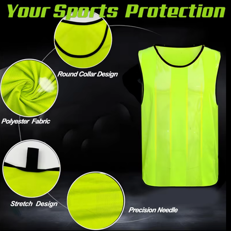 Printed Soccer Vest Manufacturer - Sublimation Team Training Wear