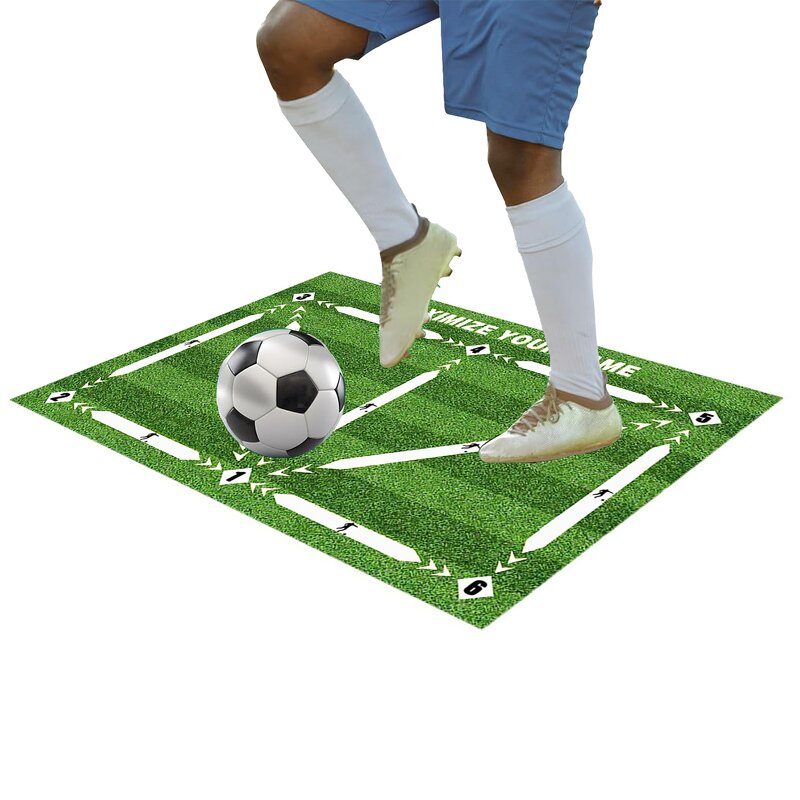 Soccer Dribble Training Mat Manufacturer - 60x90cm Foldable Non-slip