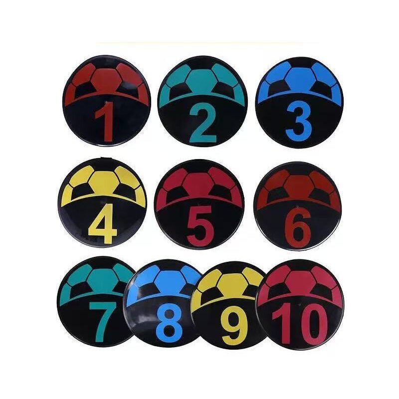 Basketball Number Floor Mat Manufacturer - 1-10 Digital Training Disc