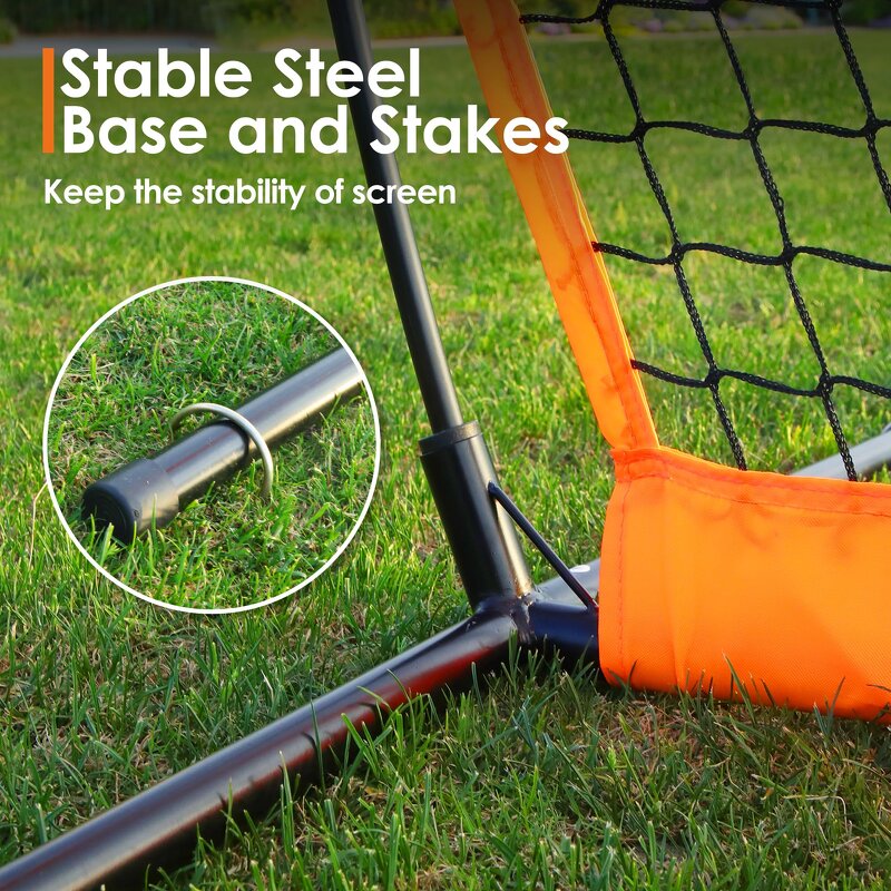Portable Baseball Batting Screen Manufacturer - L-Shape 7x7ft