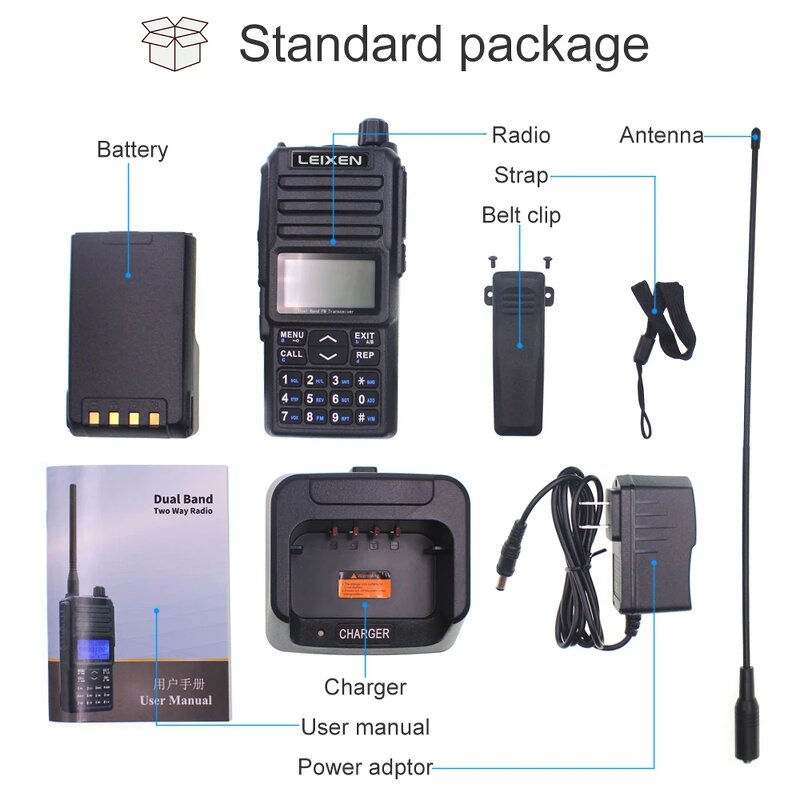 Handheld Walkie Talkie Supplier - OEM LEIXEN UV-25D 25W Dual Band