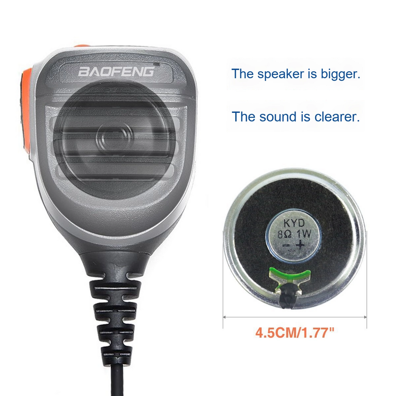 Rainproof Waterproof Microphone Supplier - OEM for Baofeng UV-9R Pro