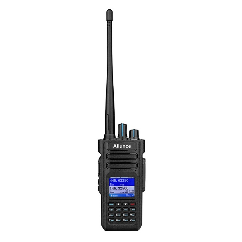 Dual Band Two Way Radio Supplier - OEM Ailunce HD1 GPS DMR Black