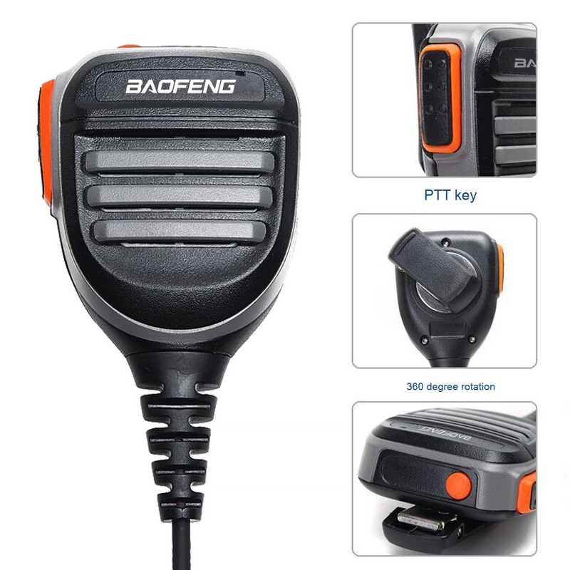 Rainproof Waterproof Microphone Supplier - OEM for Baofeng UV-9R Pro