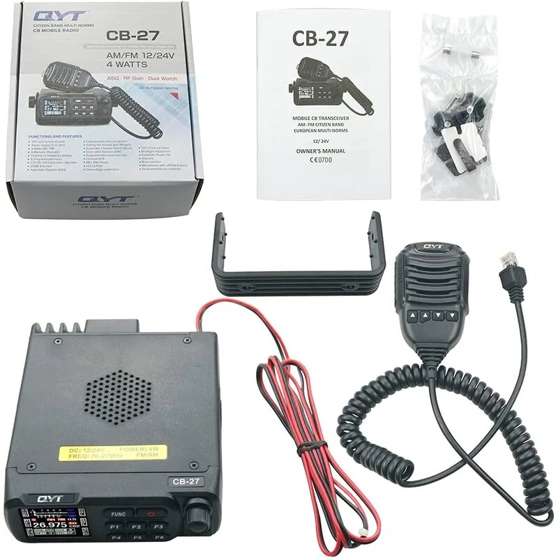 Car Marine Two Way Radio Manufacturer - OEM QYT CB-27 Wireless