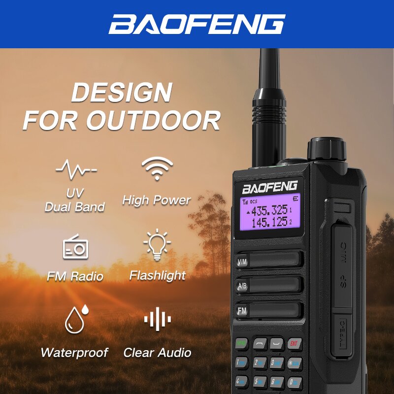 Waterproof Dual Band Radios Factory - OEM Baofeng UV-16 10 Watts