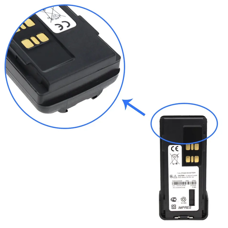 Replacement Battery Factory - OEM Motorola Xirp8668 Xir P8660