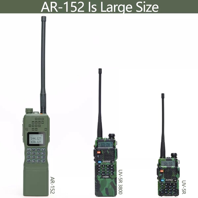Dual Band Two Way Radio Supplier - OEM AR-152 12000mAh 10w Powerful