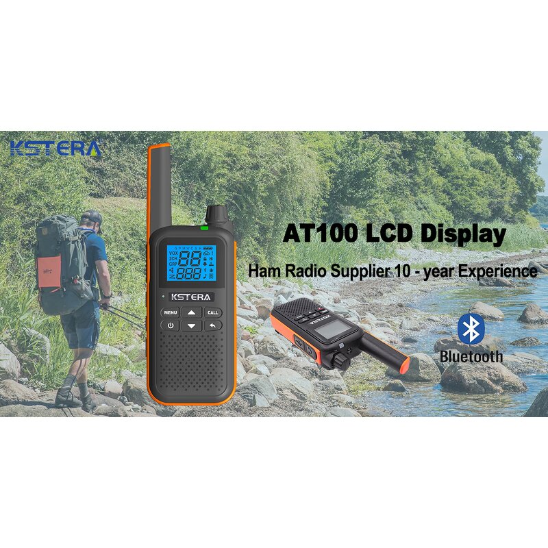 Waterproof Walkie Talkie Factory - OEM KST AT100 with Blue Tooth