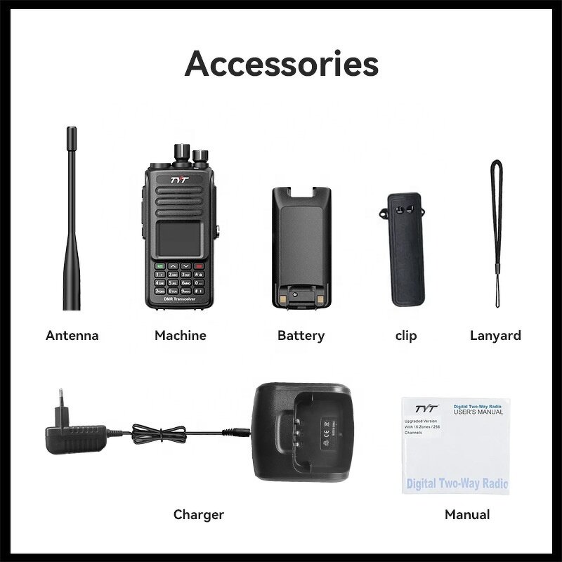Digital Two-Way Walkie-Talkie Manufacturer - OEM TYT MD-UV390PLUS