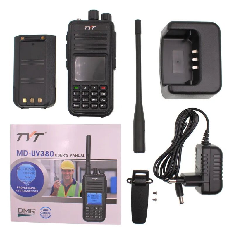 Handheld Dual Band Walkie Talkie Factory - OEM MD-UV380 Digital DMR