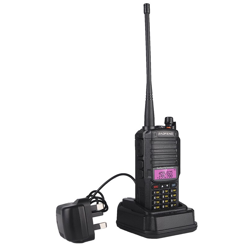 Long Range Walkie Talkie Factory - OEM Baofeng Uv-9r Plus 8W Black