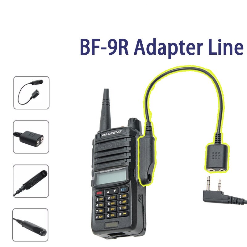 Waterproof Adapter Cable Manufacturer - OEM Baofeng UV-9R Plus UV-XR