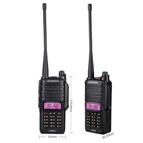 Long Range Walkie Talkie Factory - OEM Baofeng Uv-9r Plus 8W Black
