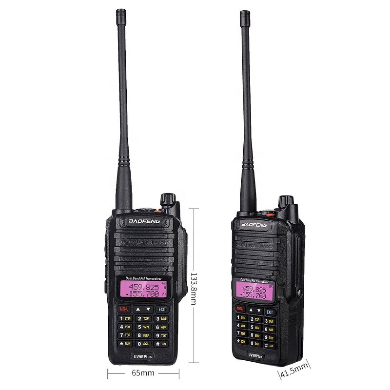 Long Range Walkie Talkie Factory - OEM Baofeng Uv-9r Plus 8W Black