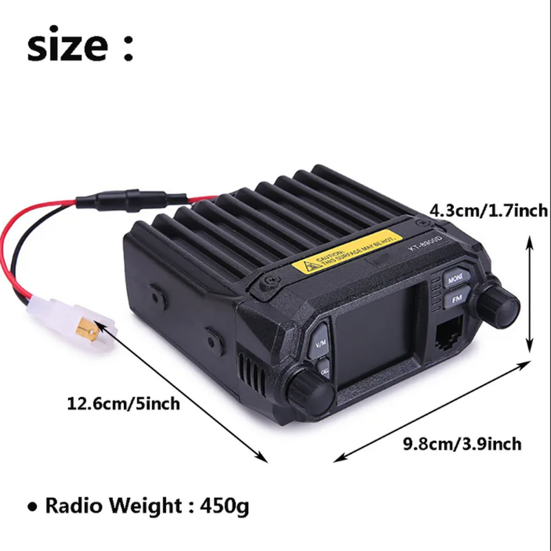 Mini Vehicle Car Radio Supplier - OEM Professional QYT-8900D 20W