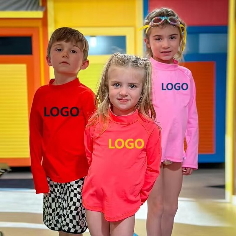 Swimming Shirt Factory - OEM UPF 50 2025 Summer Custom 100% Polyester