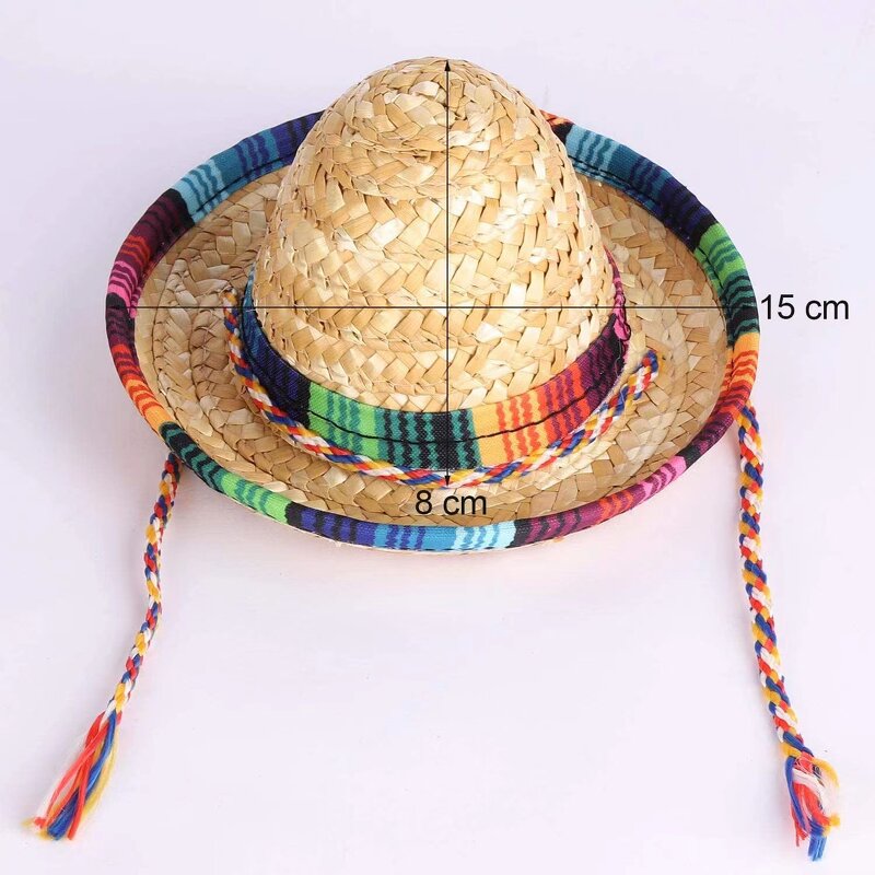 Mexican Sombrero Party Hats Manufacturer - OEM Wholesale Mini Adjustable