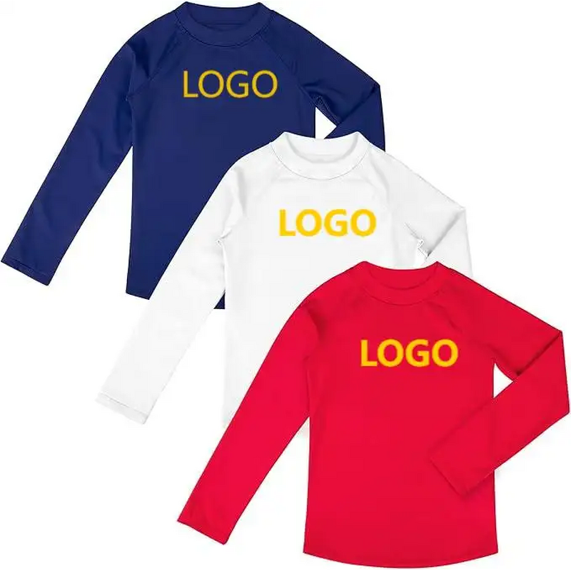 Swimming Shirt Factory - OEM UPF 50 2025 Summer Custom 100% Polyester