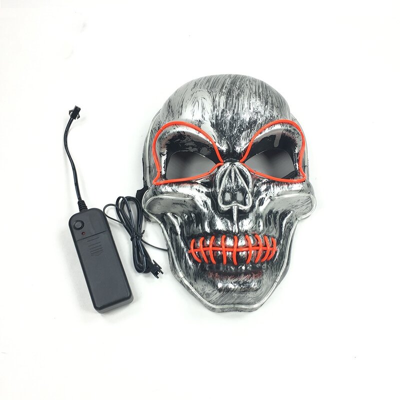 Wireless Glowing Mask Manufacturer - OEM Scary LED Luminous Purge