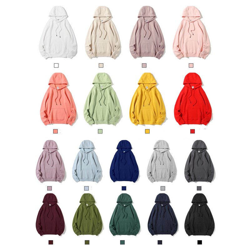 Men's Hoodie Factory - OEM New Winter Autumn 380gsm Thick Fleece