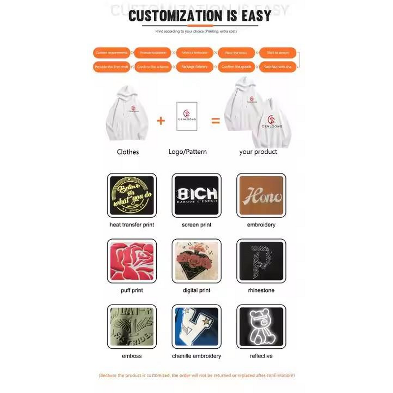 Unisex Hoodie Manufacturer - OEM Wholesale Fashion 380GSM Thickened