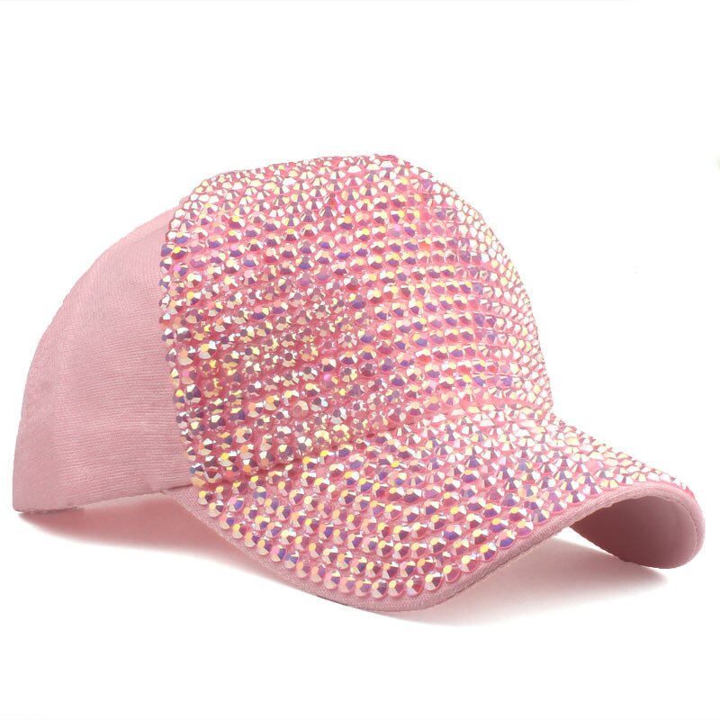 Snapback Cap Manufacturer - OEM Custom Women Men Curve Brim Bling