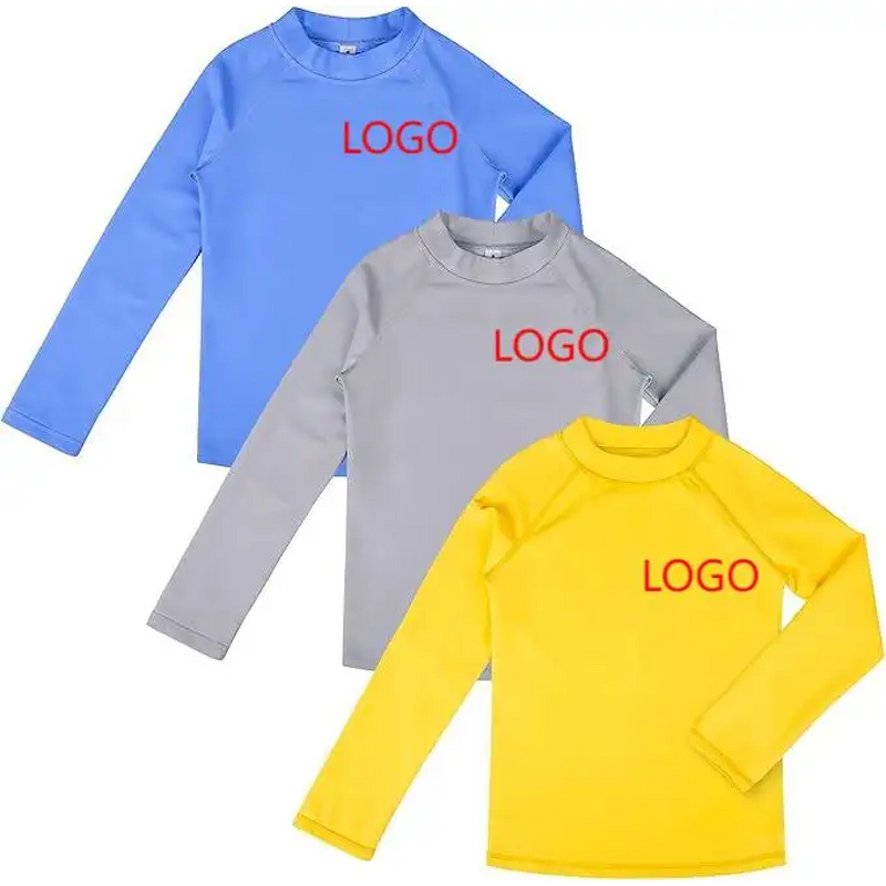 Swimming Shirt Factory - OEM UPF 50 2025 Summer Custom 100% Polyester