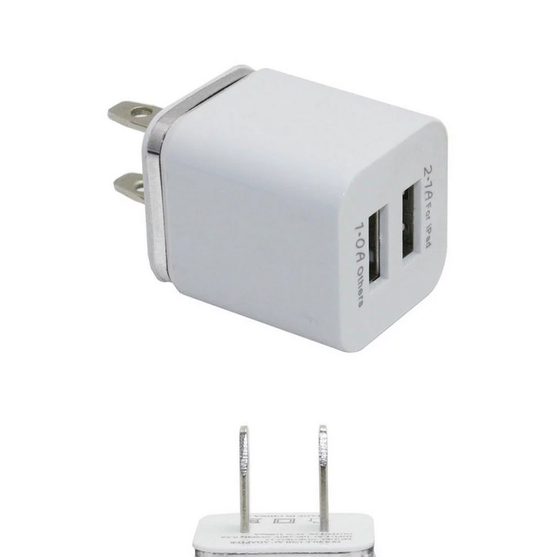 Wall Charger Factory - OEM Universal US Plug 10W Dual Ports AC