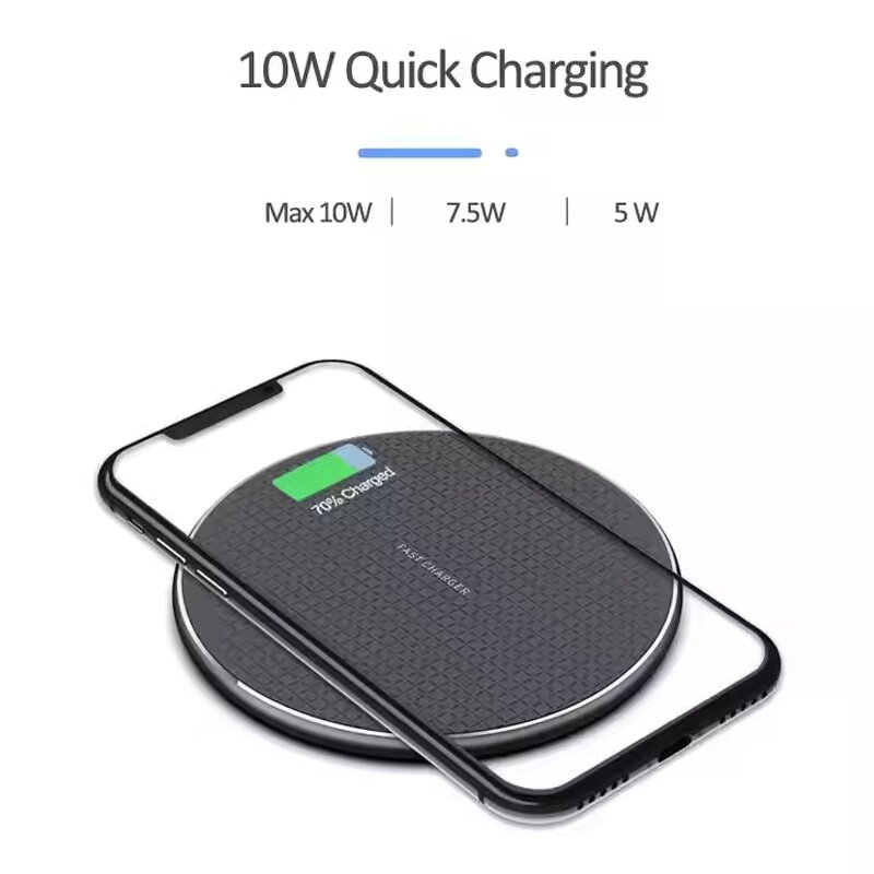 Wireless Charger Supplier - OEM Hot Selling 10W Universal Round