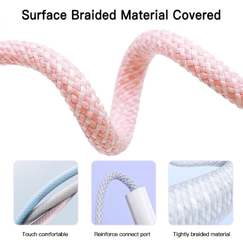 Nylon Braided Charger Cable Factory - OEM OEM Popular 60W 5A 2M